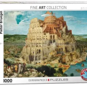 Extra bra pris - Brueghel Babels torn - Bibel, 1000 bitar