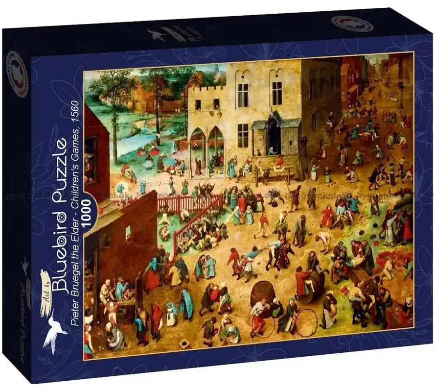 Brueghel Barnlekar - Konst, 1000 bitar | Premium