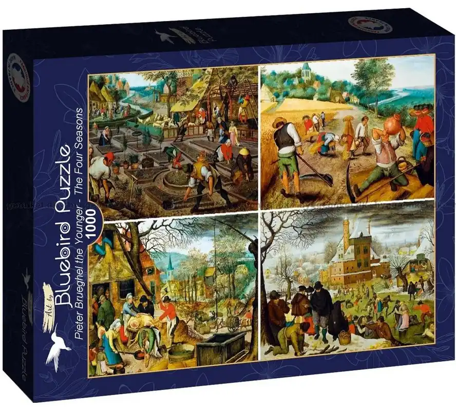 Specialpris - Brueghel De fyra årstiderna, 1000 bitar