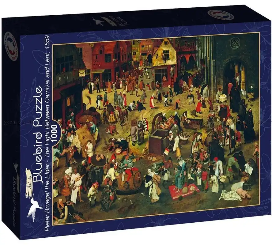 Köp nu | Brueghel The Fight Between Carnival and Lent, 1000 bitar