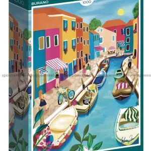 I lager | Burano, Italien, 1000 bitar
