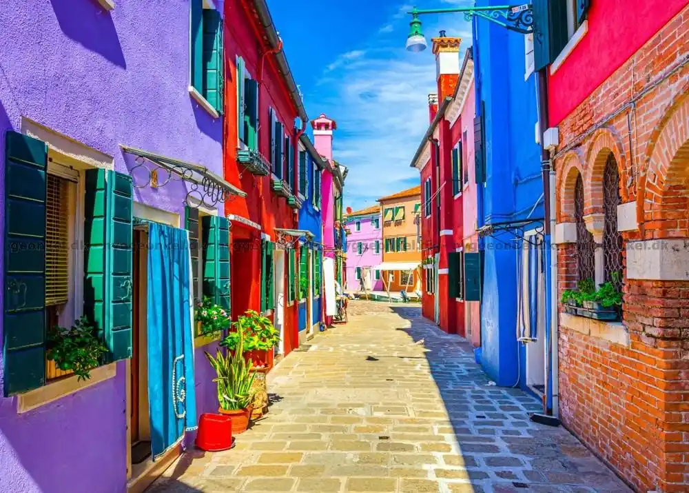 Bra pris - Burano Färgstark charm, 500 bitar