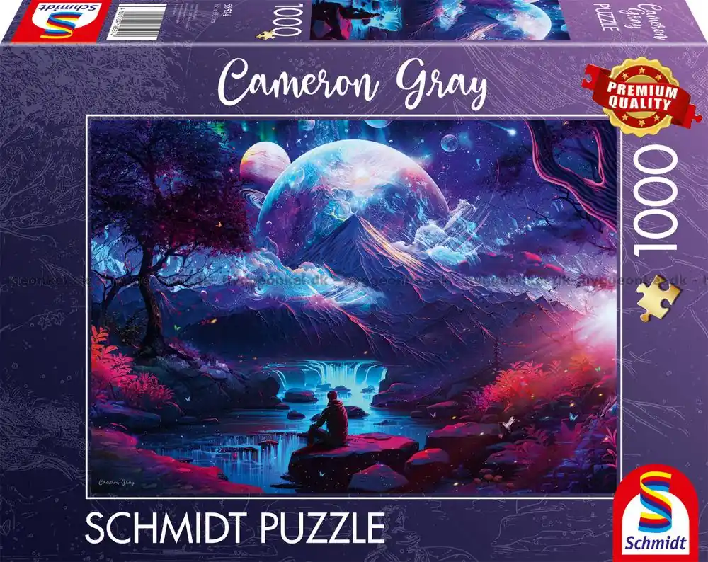 C. Grey Himmelska bergen, 1000 bitar - Prissänkt
