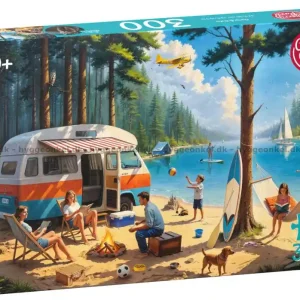 Passa på - Camping vid sjön, 300 bitar