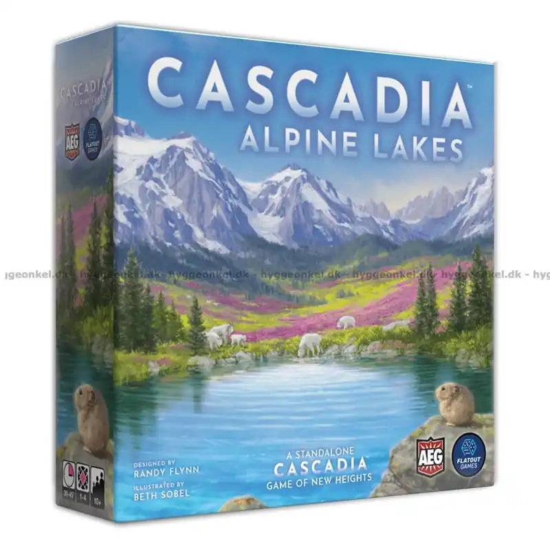 Tryggt köp | Cascadia Alpine Lakes - Engelska