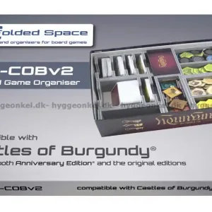 Castles of Burgundy Insert - Folded Space (v2) - Mycket populär