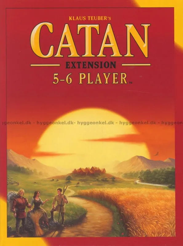 Snabb frakt - Catan 5-6 spelare - Engelska