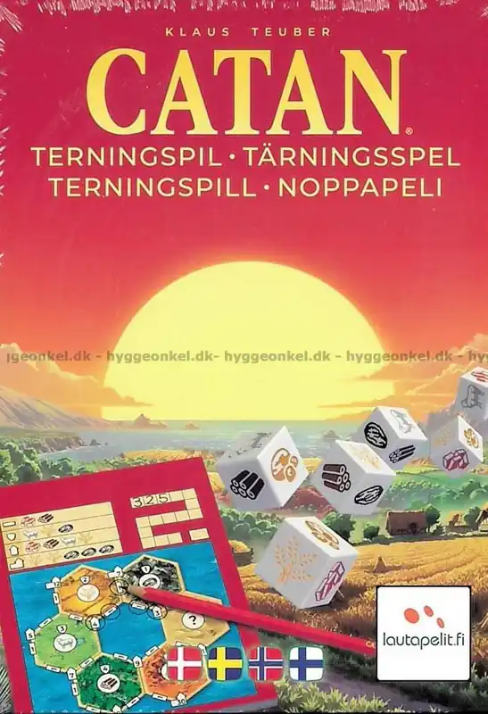 Fabrikspris | Catan Tärningsspel - Svenska