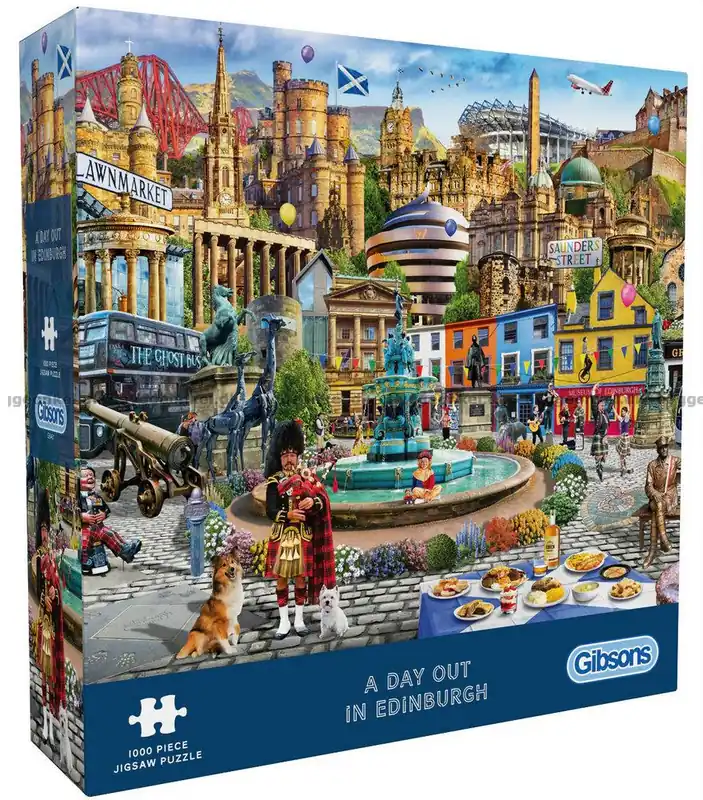 Köp idag | Chesterman Charmiga Edinburgh, 1000 bitar
