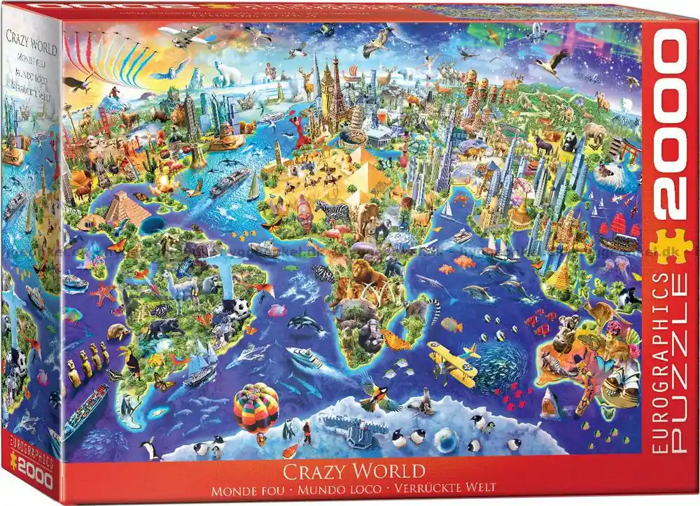 Hög kvalitet | Chesterman Den magiska världen, 2000 bitar