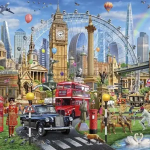 Så länge lagret räcker - Chesterman London - Collage, 1000 bitar
