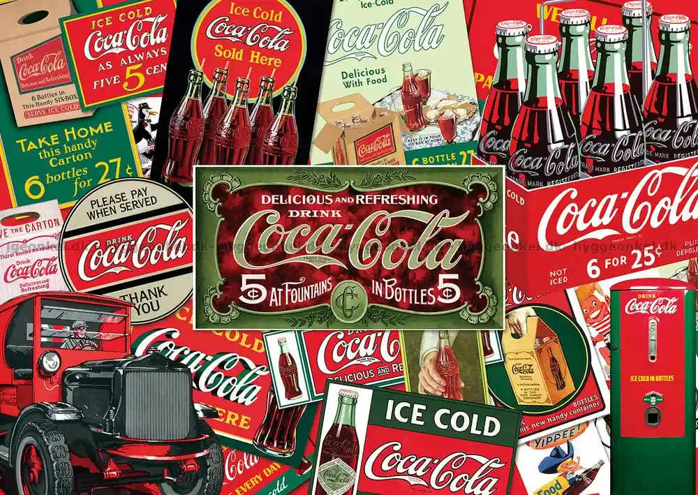 Storsäljare - Coca-Cola Iskall uppfriskning, 500 bitar