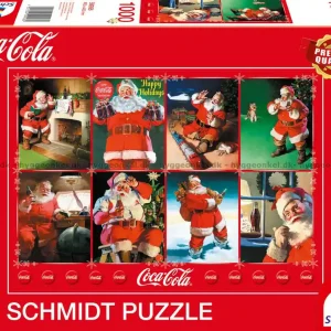 Coca-Cola Jultomten, 1000 bitar | Outlet