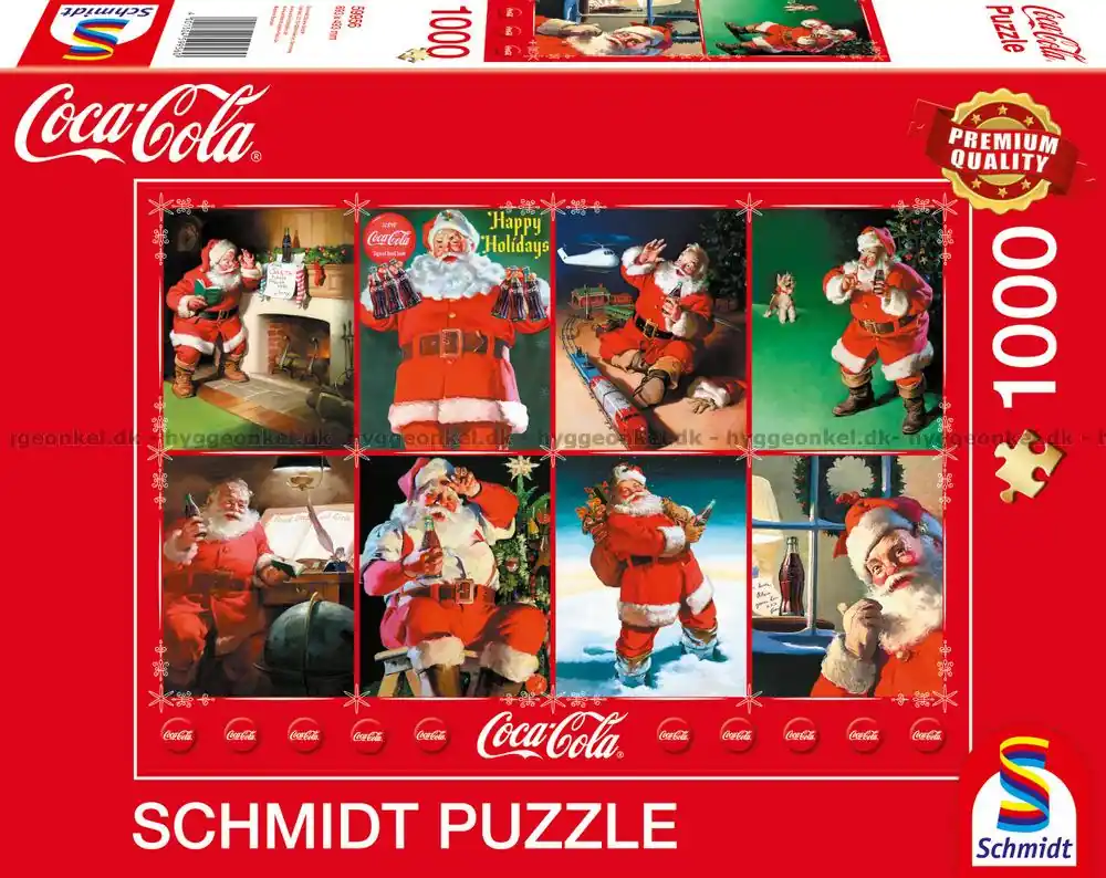 Coca-Cola Jultomten, 1000 bitar | Outlet