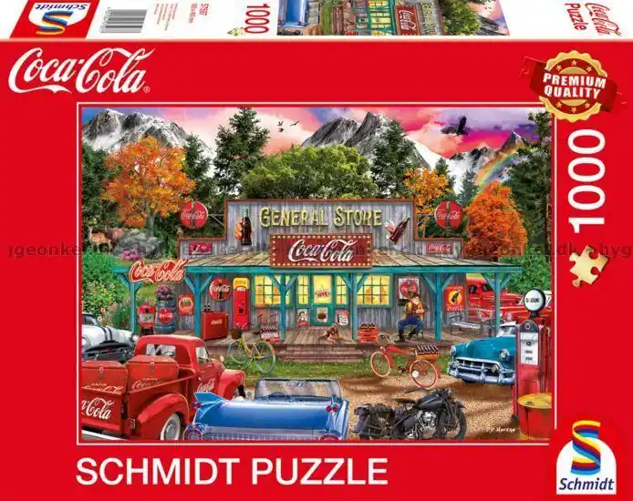 Direkt från fabriken | Coca-Cola Utanför butiken, 1000 bitar
