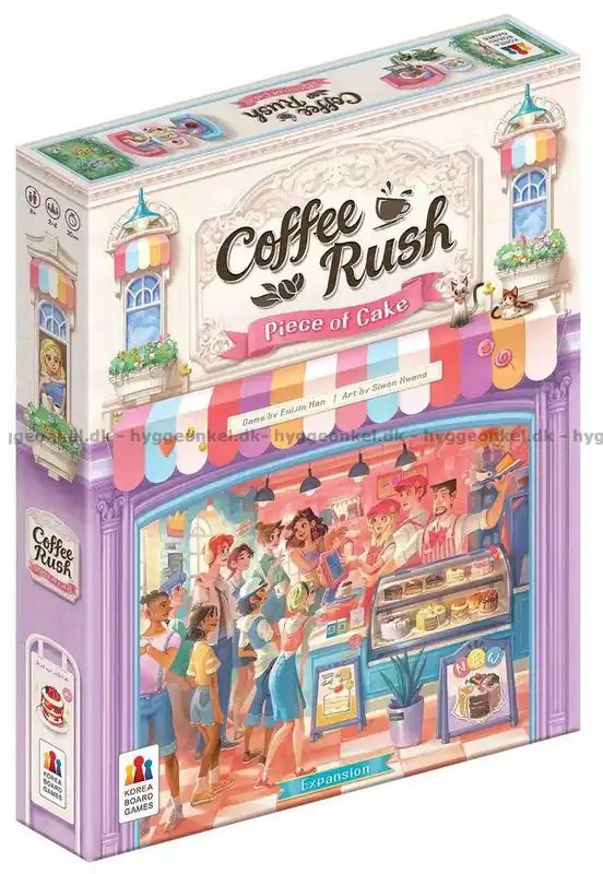 Coffee Rush Piece of Cake - Engelska | Beställ direkt