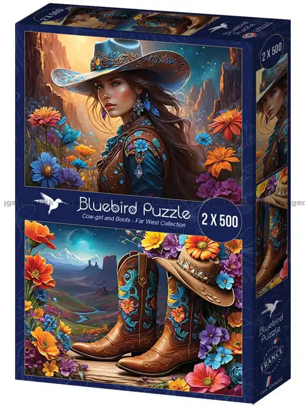 Ta chansen - Cowgirlens värld, 2x500 bitar