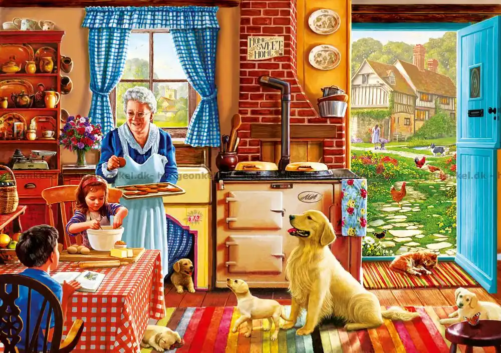 Mycket uppskattad - Crisp Hemma hos mormor, 300 bitar