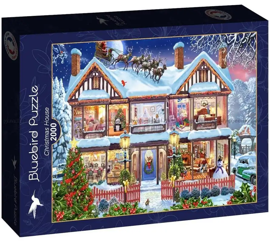 Fyndpris | Crisp Huset vid juletid, 2000 bitar