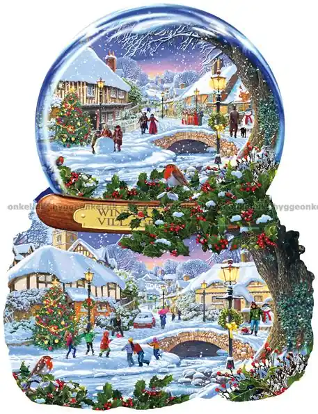 Specialpris | Crisp Vinter - Format motiv, 1000 bitar