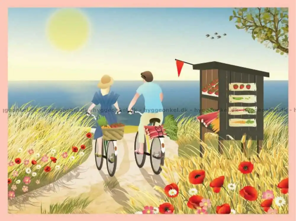 Cykeltur till havet, 300 bitar | Extra rabatt