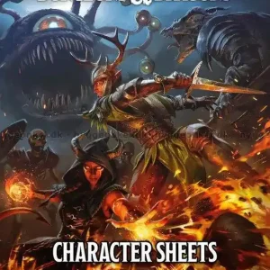 D&D Character Sheets - Tillverkarpris