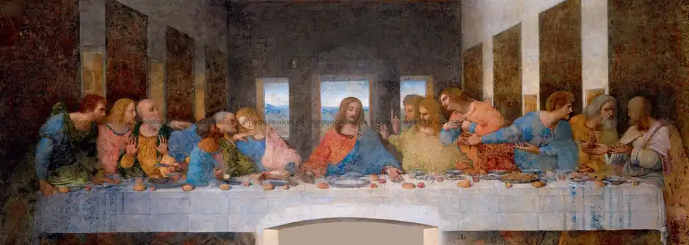 Da Vinci Den sista nattvarden - Panorama, 1000 bitar | Deal