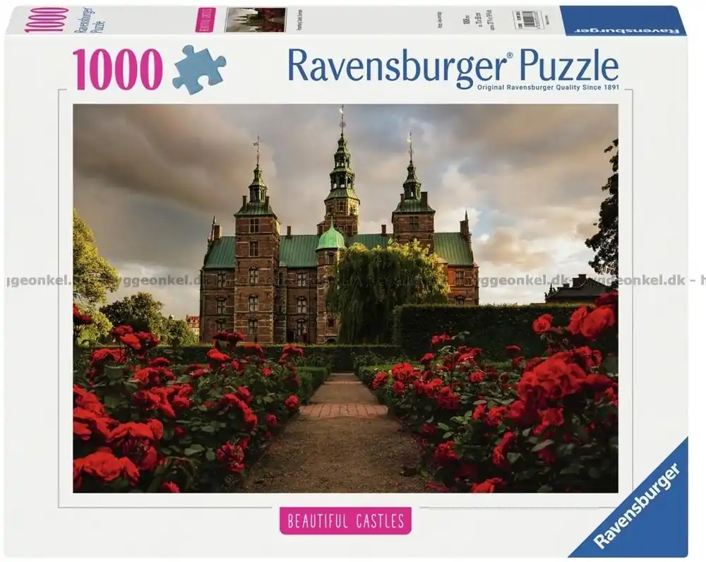Danmark Rosenborg Slott, 1000 bitar - Extra bra pris