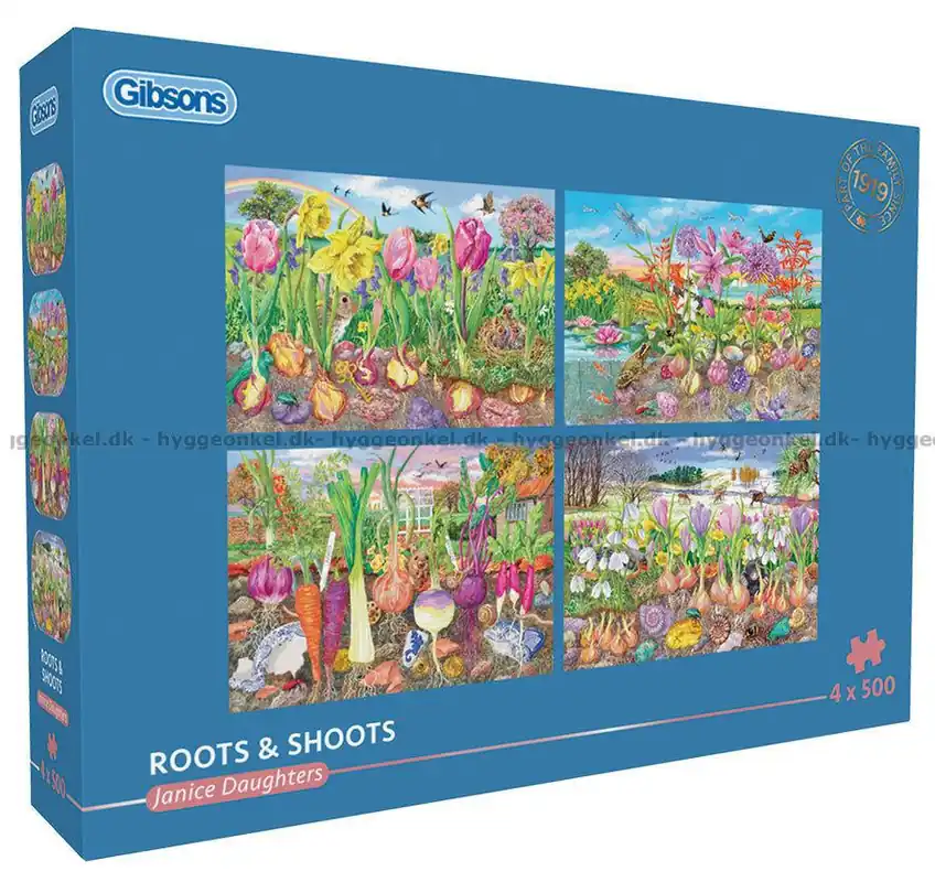 Köp online - Daughters Blomlökar och rotfrukter, 4x500 bitar