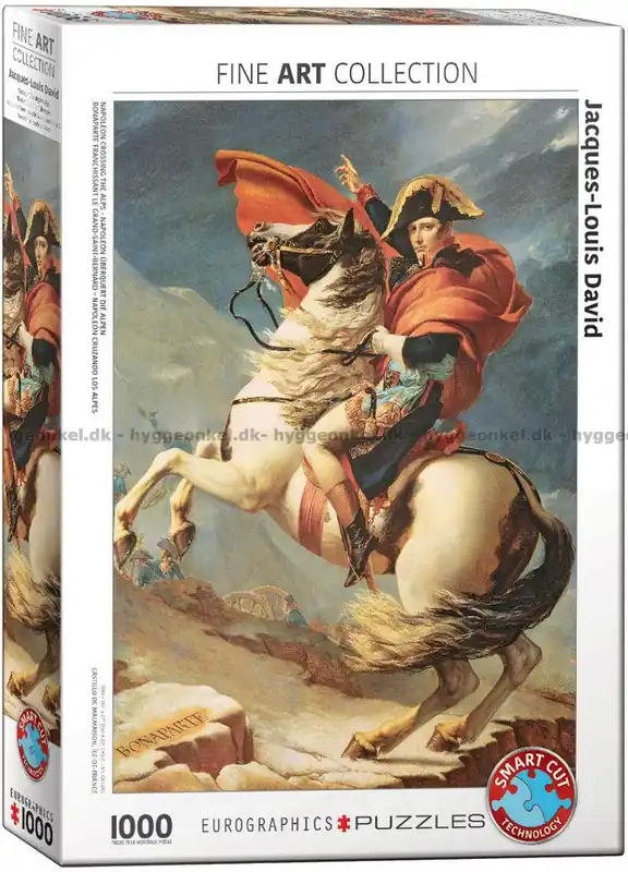 I lager - David Napoleon korsar Alperna, 1000 bitar