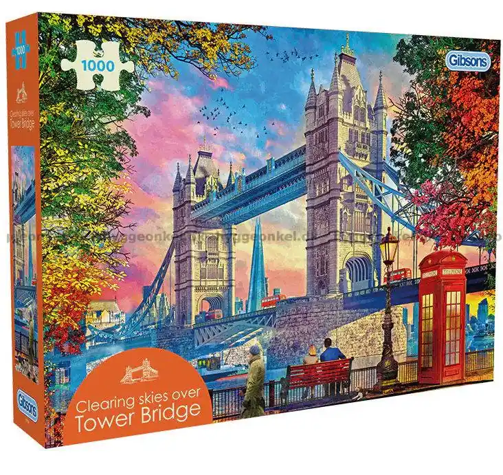Davison Kvällsljus över Tower Bridge, 1000 bitar - Riktigt fynd