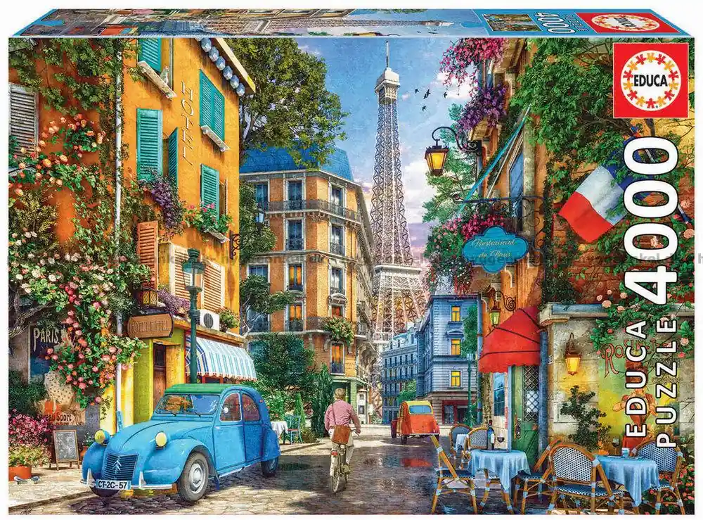 Davison Trevlig gata i Paris, 4000 bitar | Enkel beställning