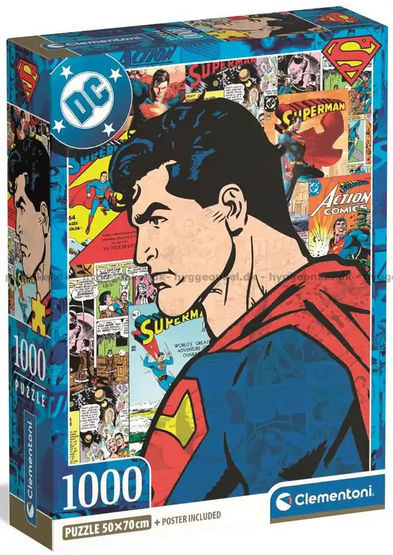 Sänkt pris | DC Superman - Styrka och mod, 1000 bitar