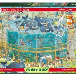 Degano Funky Zoo - Akvarium, 1000 bitar - Skaffa nu