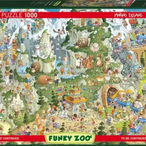 Degano Funky Zoo - Himalaya, 1000 bitar - Expressleverans
