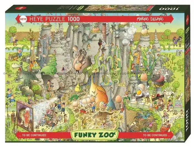Under begränsad tid | Degano Funky Zoo - Jurassic Park, 1000 bitar