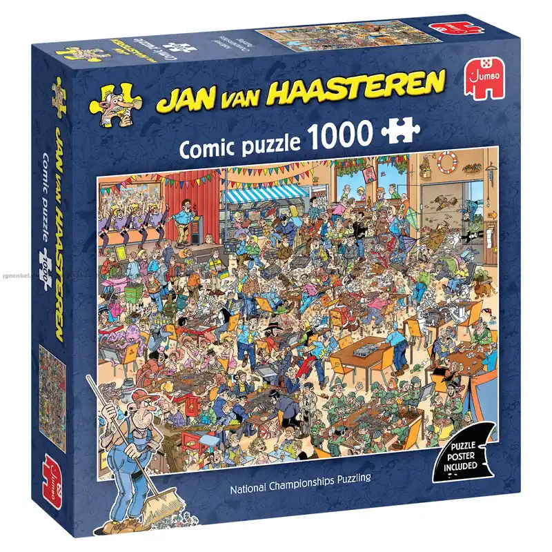 Den stora pusseldagen, 1000 bitar - Kampanj