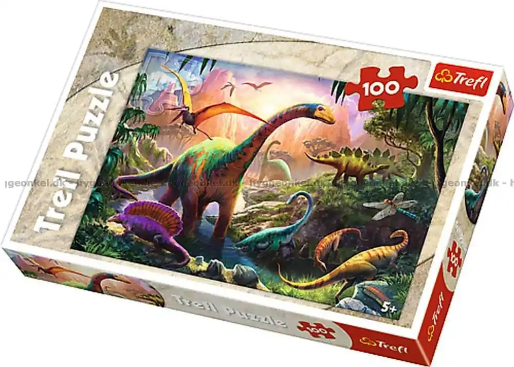 Bara denna vecka - Dinosauriernas land, 100 bitar