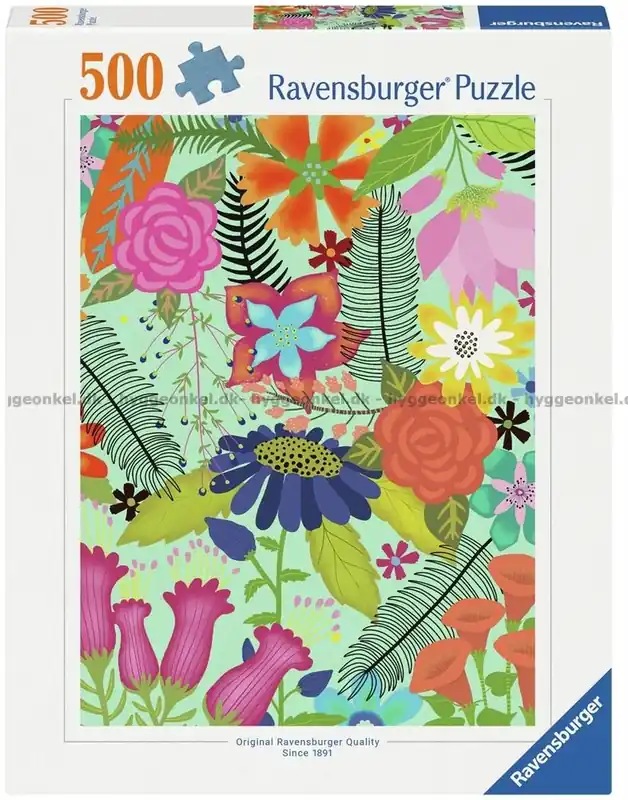 Djungeln av blommor, 500 bitar | Rabatter