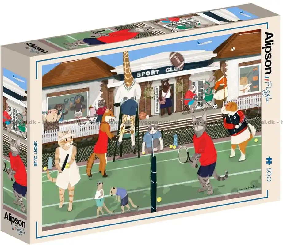Djurens tennisklubb, 500 bitar | Specialerbjudande