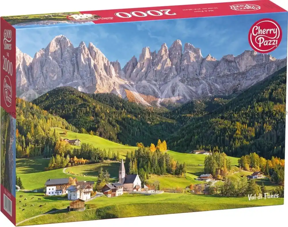 Väl omtyckt - Dolomiterna, Italien, 2000 bitar