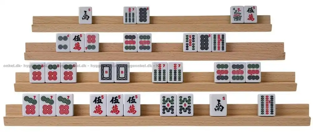 Begränsat antal | Domino och Mah-jong Brickhållare