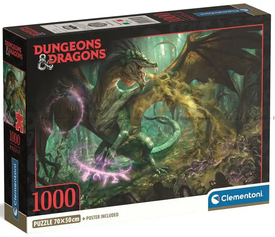 Dungeons & Dragons Draken, 1000 bitar - Beställ direkt
