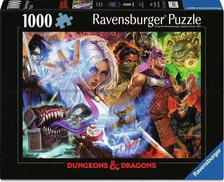 Beställ idag | Dungeons & Dragons Äventyret väntar, 1000 bitar