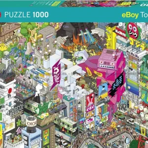 Handla nu - eBoy Pixorama - Tokyo, 1000 bitar
