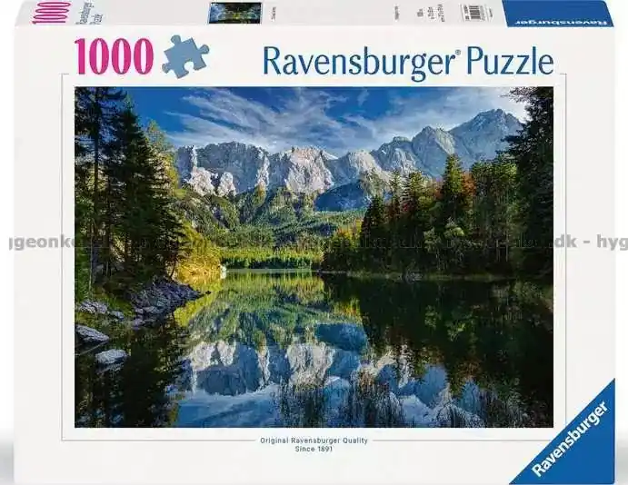 Skynda dig | Eibsee, Tyskland, 1000 bitar