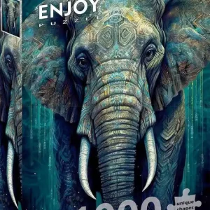 Elefantens blå magi, 1000 bitar - Nyhet