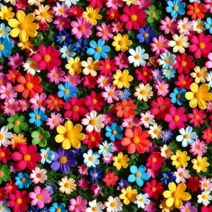 Spara mer | En matta av blommor, 1000 bitar