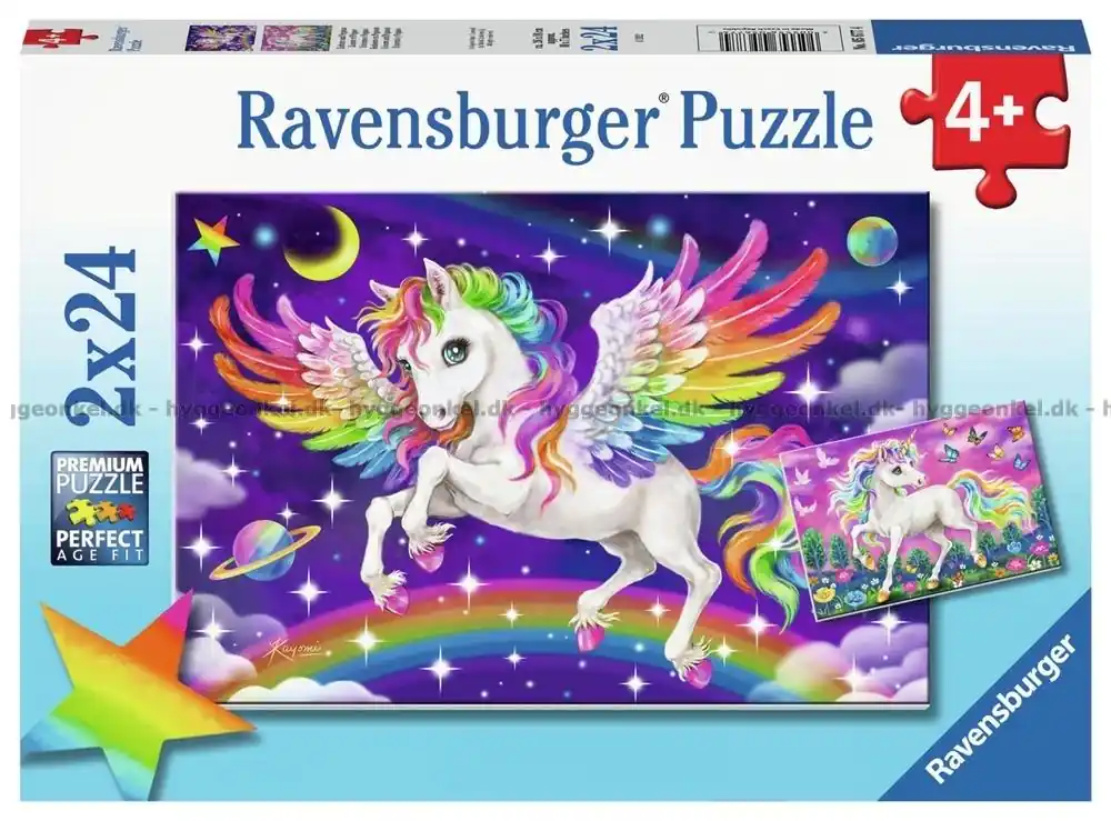 Enhörning och Pegasus, 2x24 bitar - Favorit hos kunderna