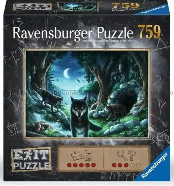 Escape Vargar, 759 bitar | Snabb leverans